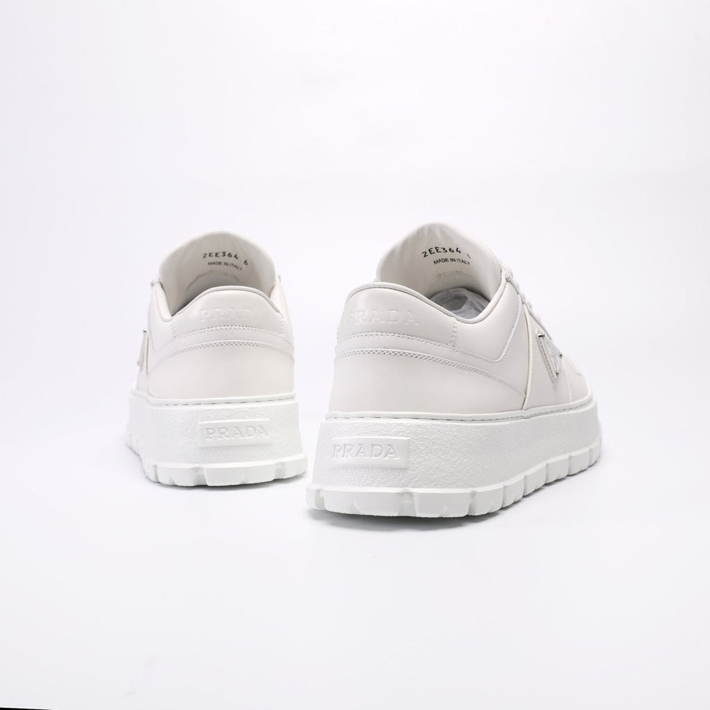 PRADA Triangle Plaque Low-Top Sneakers — back