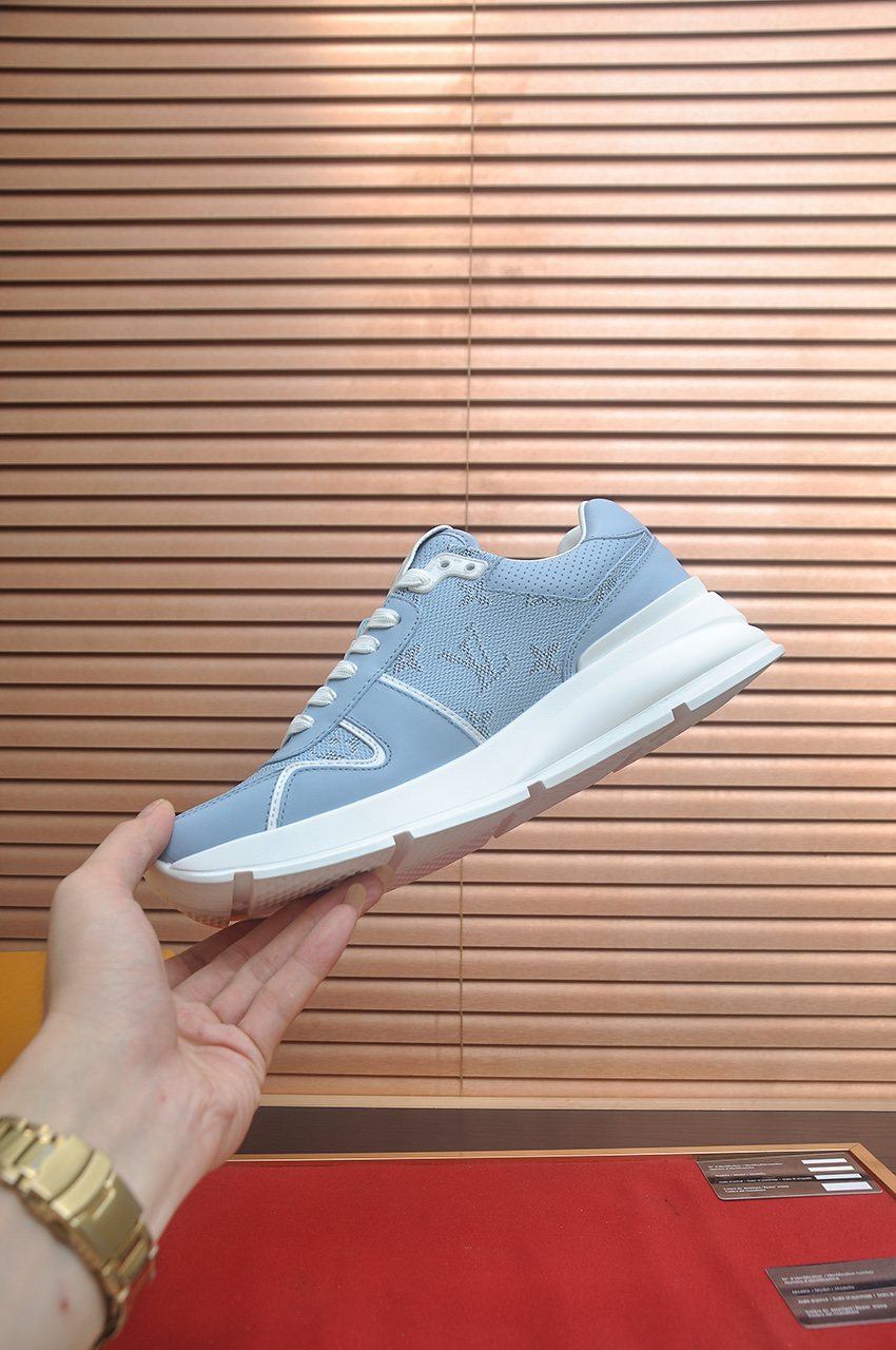 Louis Vuitton Monogram Panel Sneakers — side