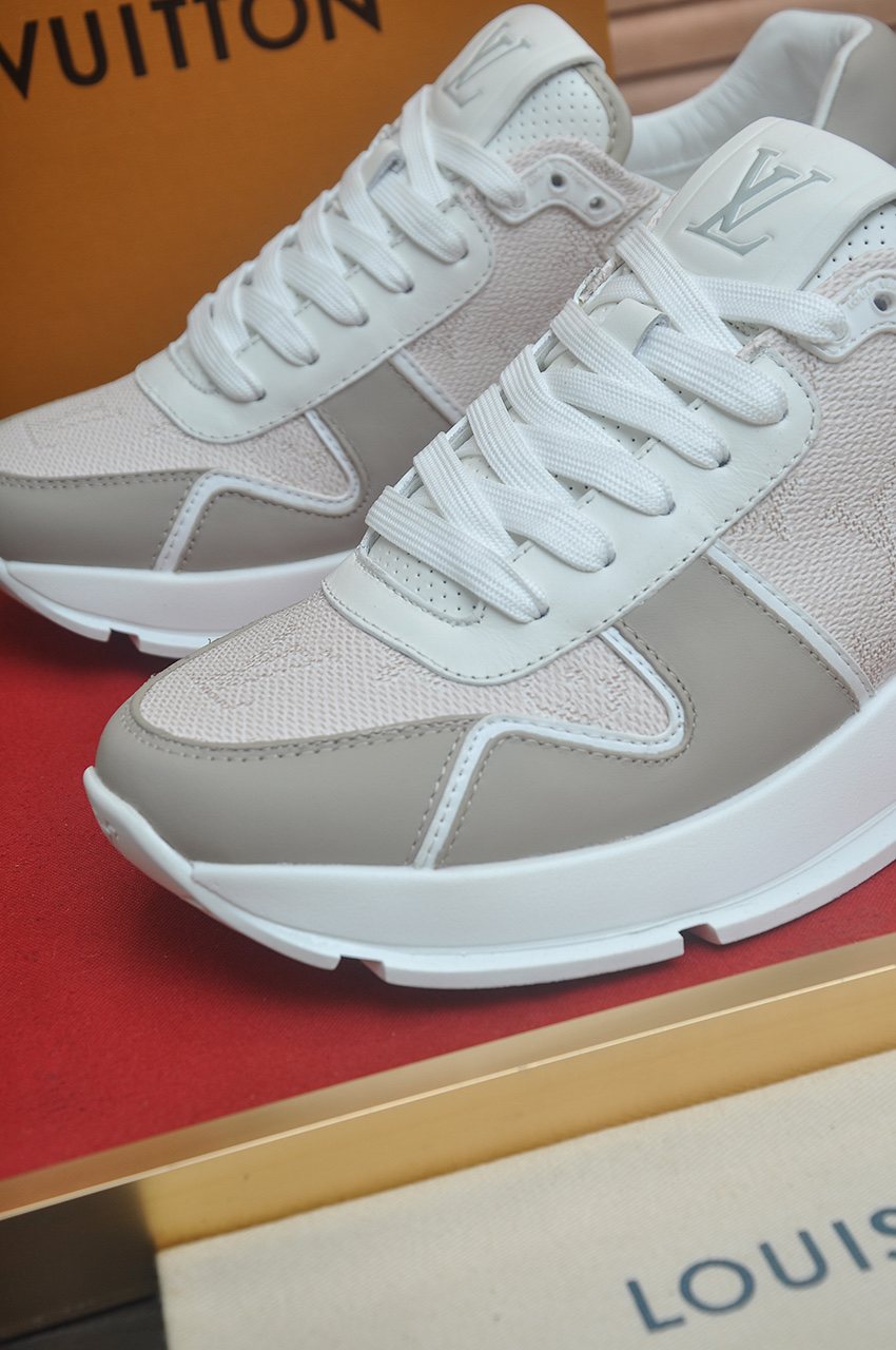 Louis Vuitton Monogram Panel Sneakers — front