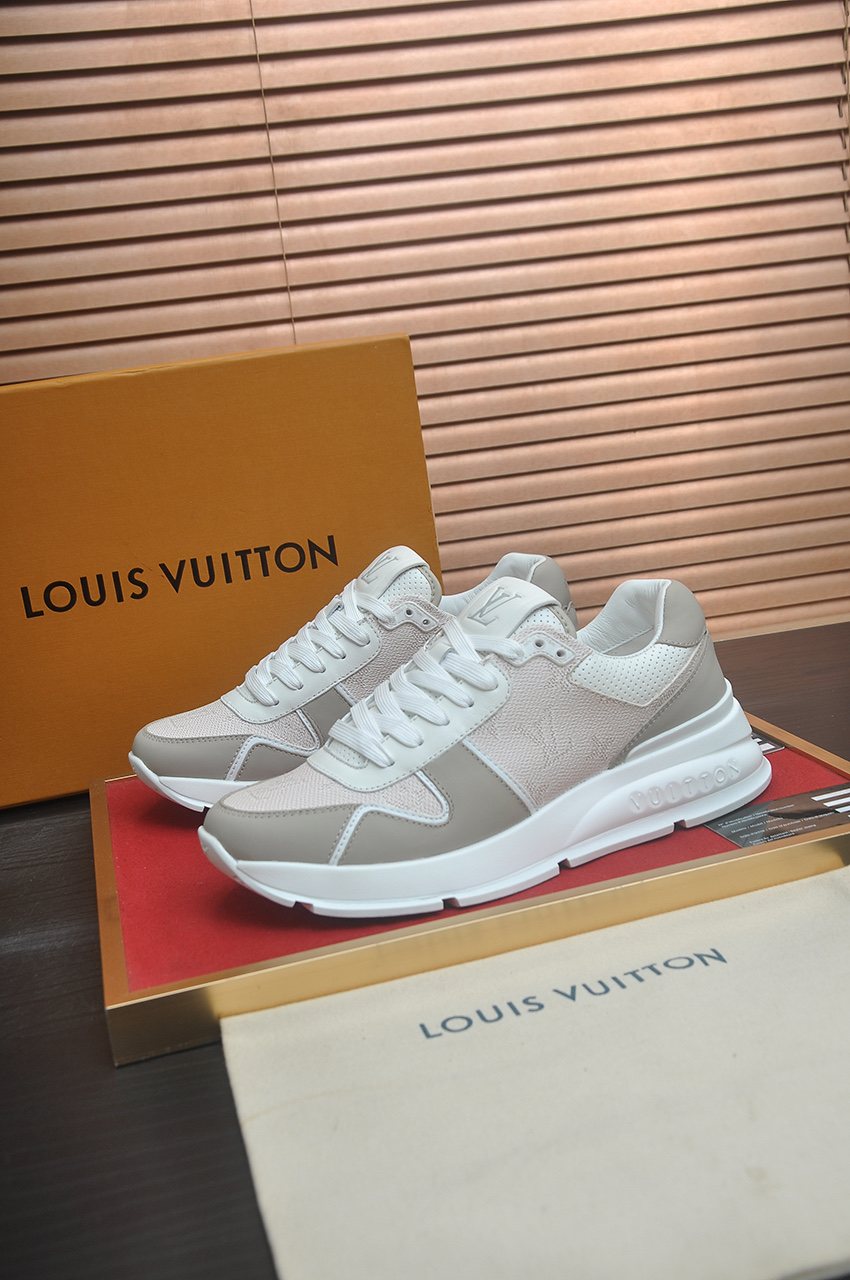 Louis Vuitton Monogram Panel Sneakers — side
