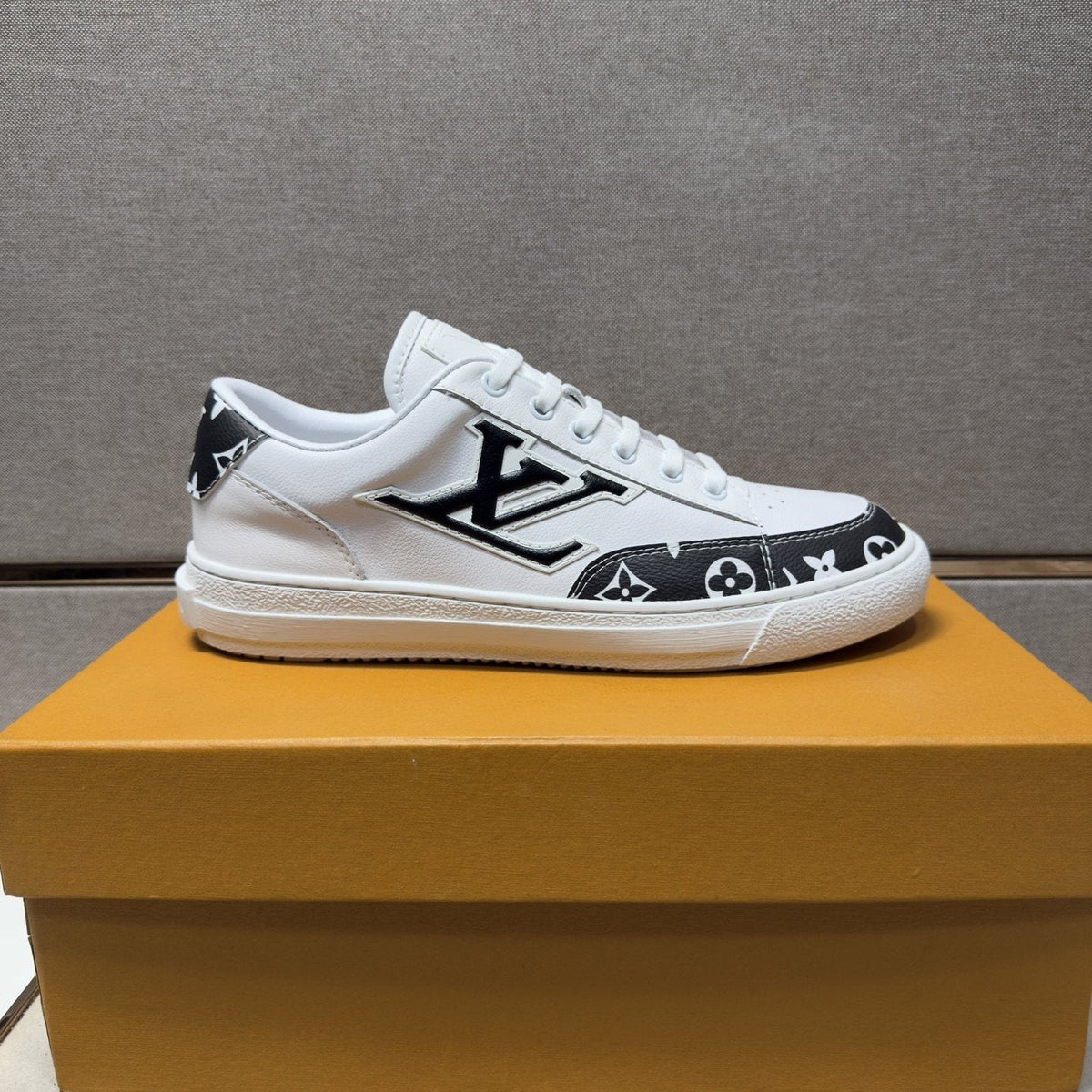 Louis Vuitton Monogram Accent Low-Top Sneakers — side