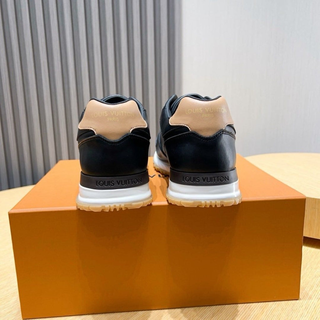 Louis Vuitton Two-Tone Low-Top Sneakers — back