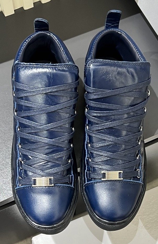 Balenciaga Lace-Up High-Top Sneakers — front