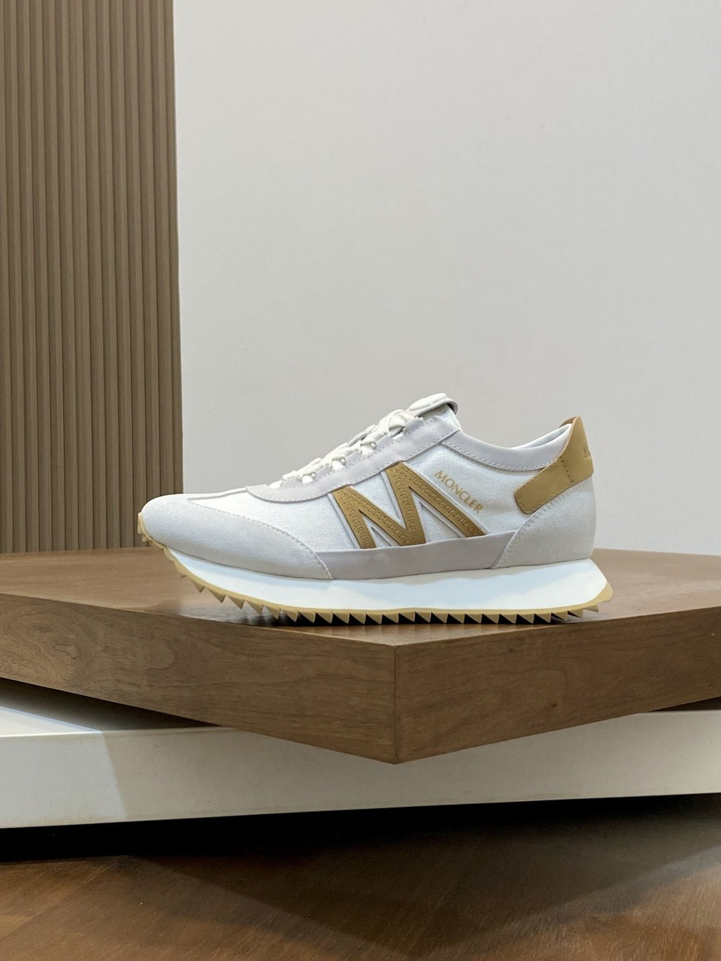 Moncler Men's Low-Top Mesh Sneakers — side