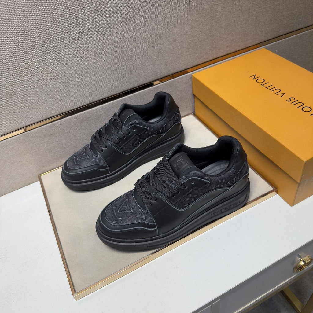 Louis Vuitton Panel Low-Top Sneakers — front