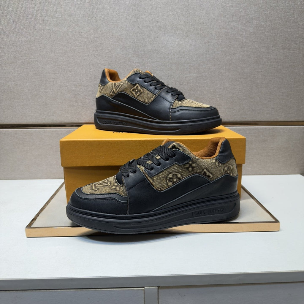 Louis Vuitton Panel Low-Top Sneakers — side