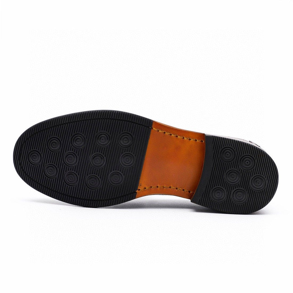Salvatore Ferragamo Black Leather Bit Loafers — detail