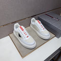 Prada Mesh Panel Low-Top Sneakers — hero
