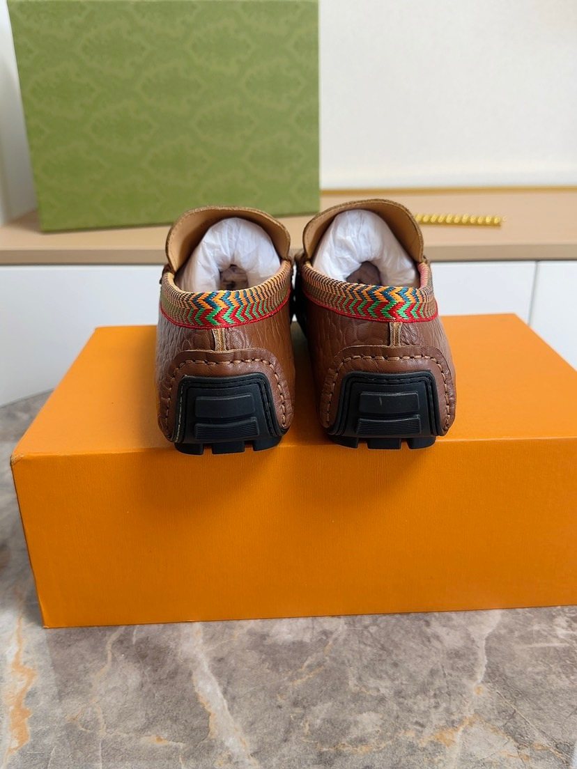 Men's Moc-Toe Slip-On Loafers — back