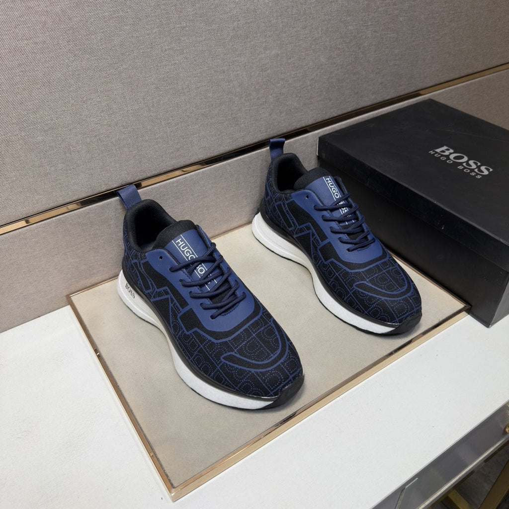 Hugo Boss Graphic Panel Sneakers — front