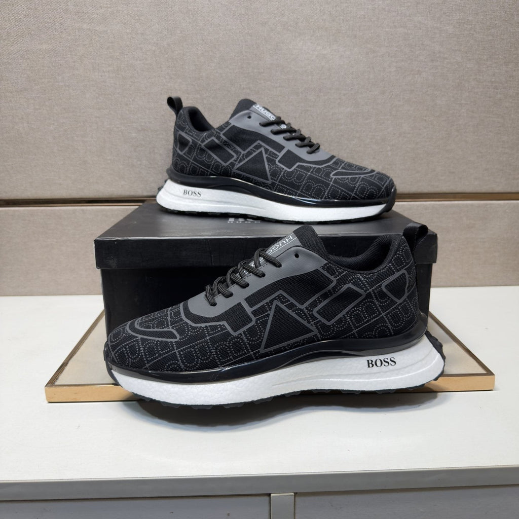Hugo Boss Graphic Panel Sneakers — front