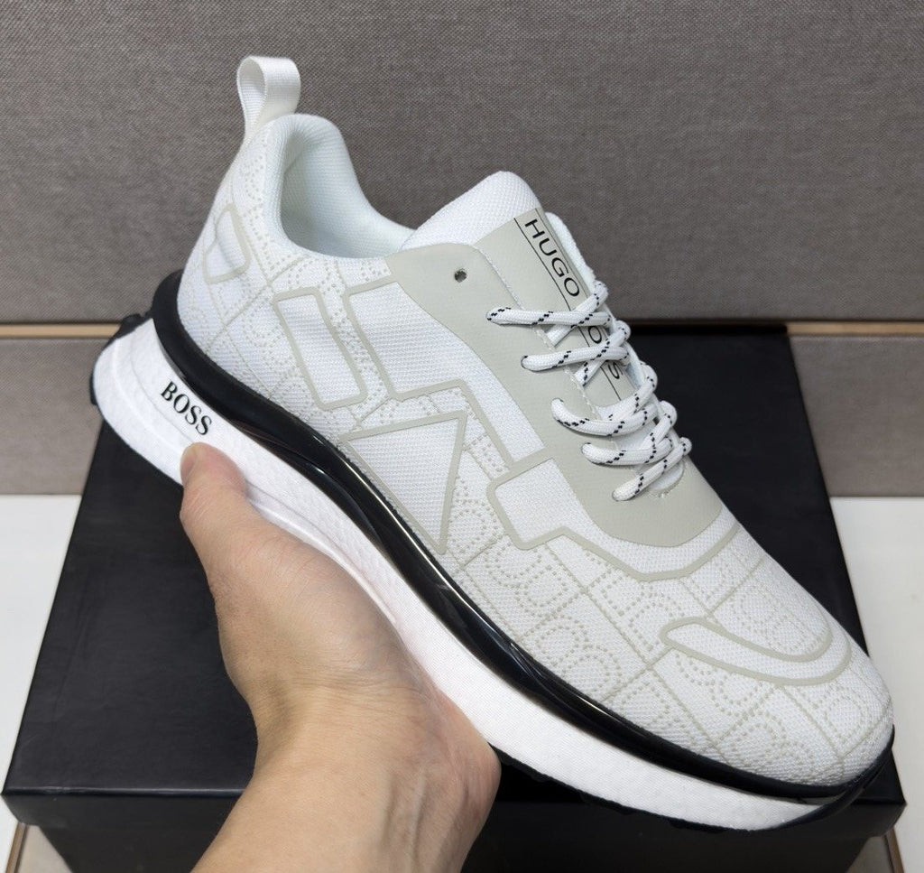 Hugo Boss Graphic Panel Sneakers — front