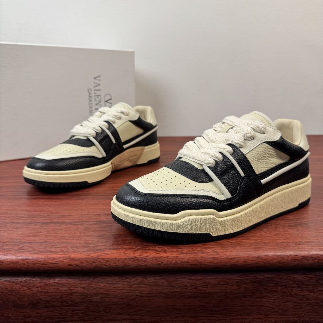 Valentino Color-Block Low-Top Sneakers — front