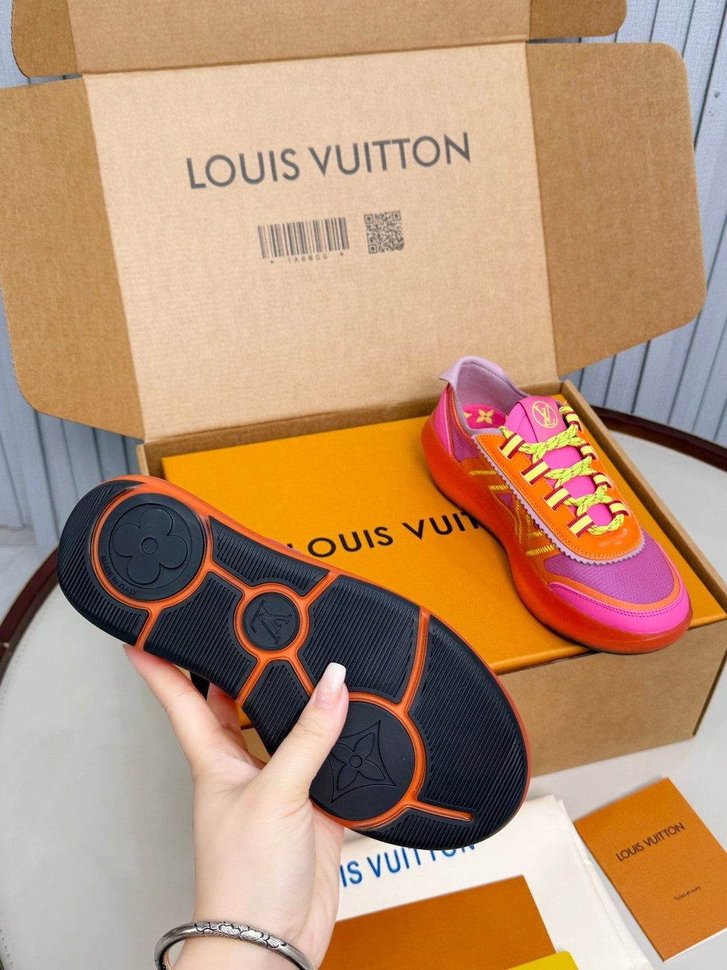 Louis Vuitton Sprint Mesh Sneakers — detail