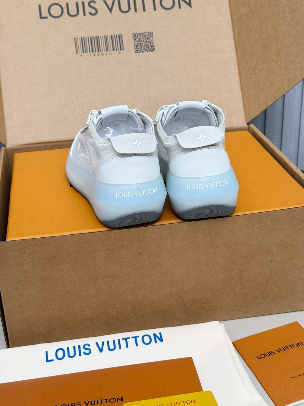 Louis Vuitton Sprint Mesh Sneakers — back
