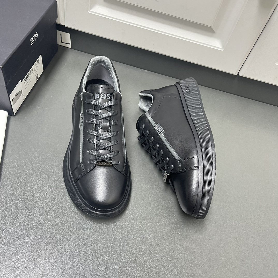 BOSS Black Low-Top Sneakers — detail