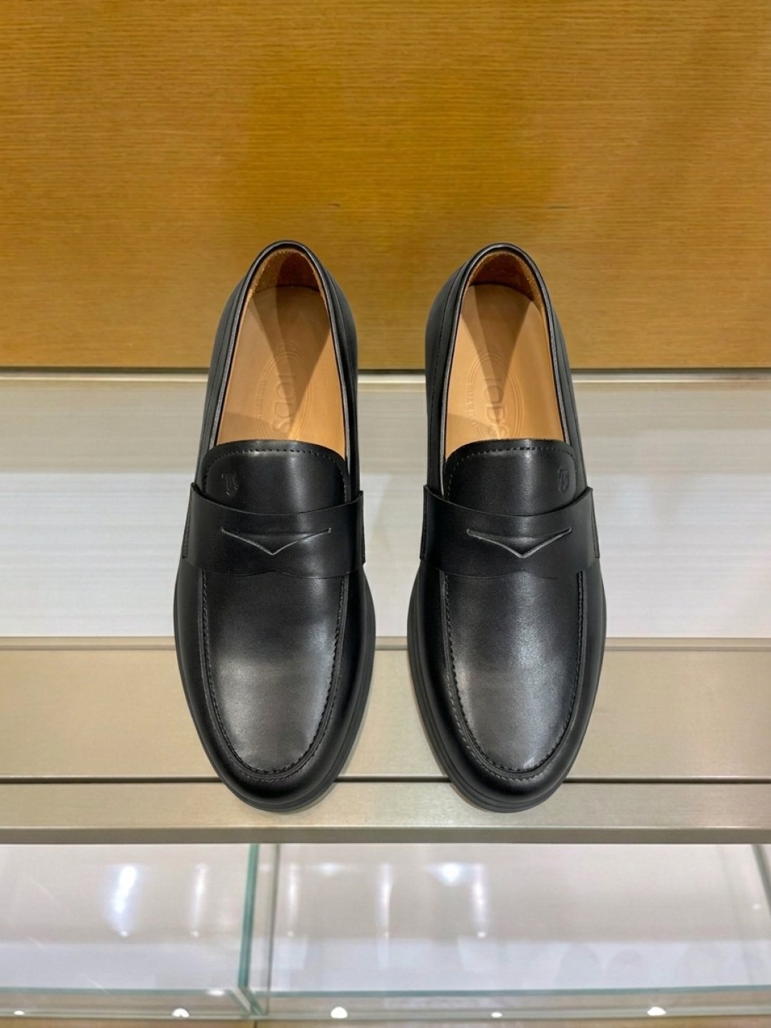 Tod's Apron-Toe Slip-On Loafers — front