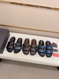 Valentino V-Detail Slide Sandals — hero