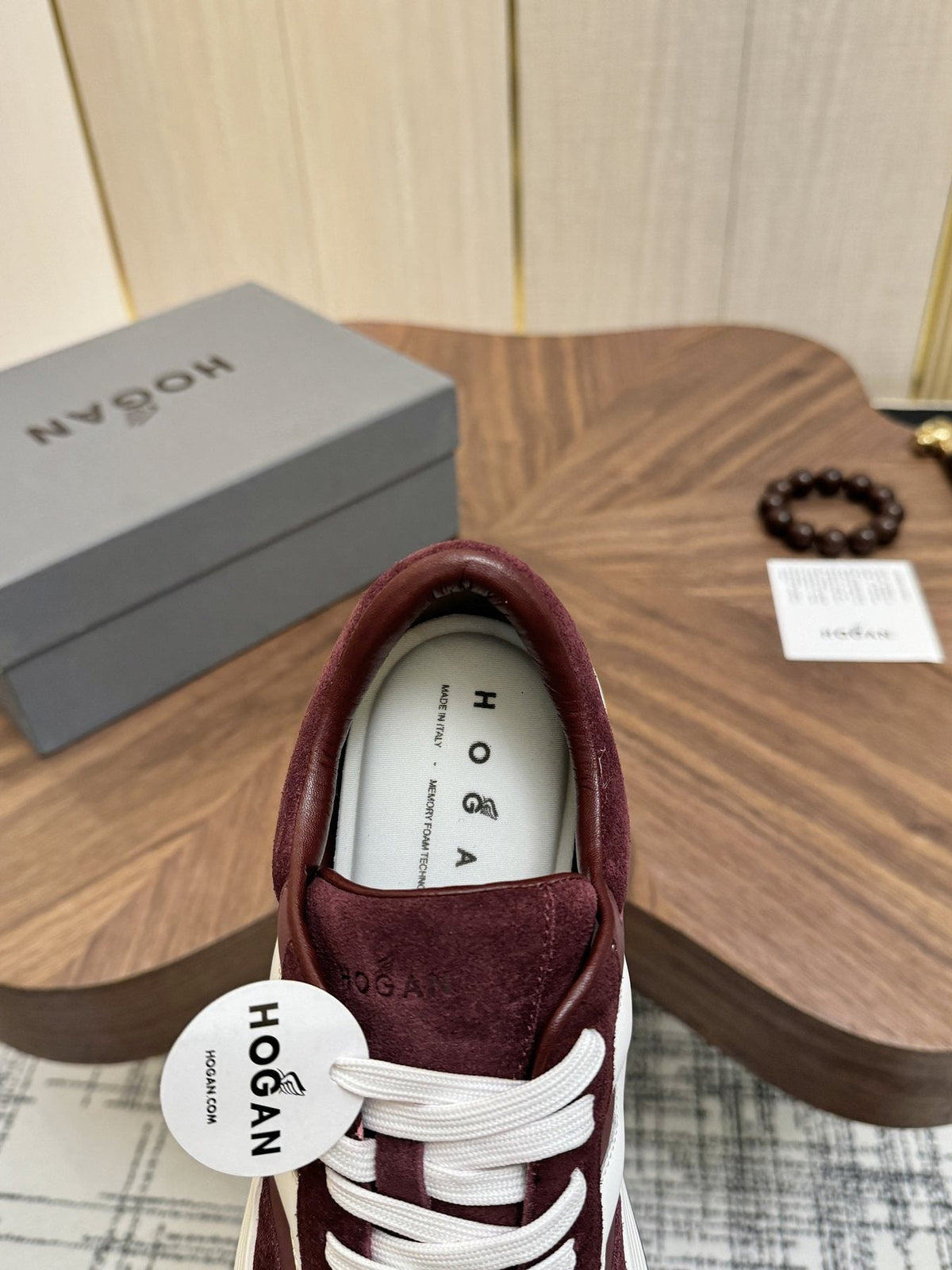 HOGAN H-Stripe Platform Sneakers — detail