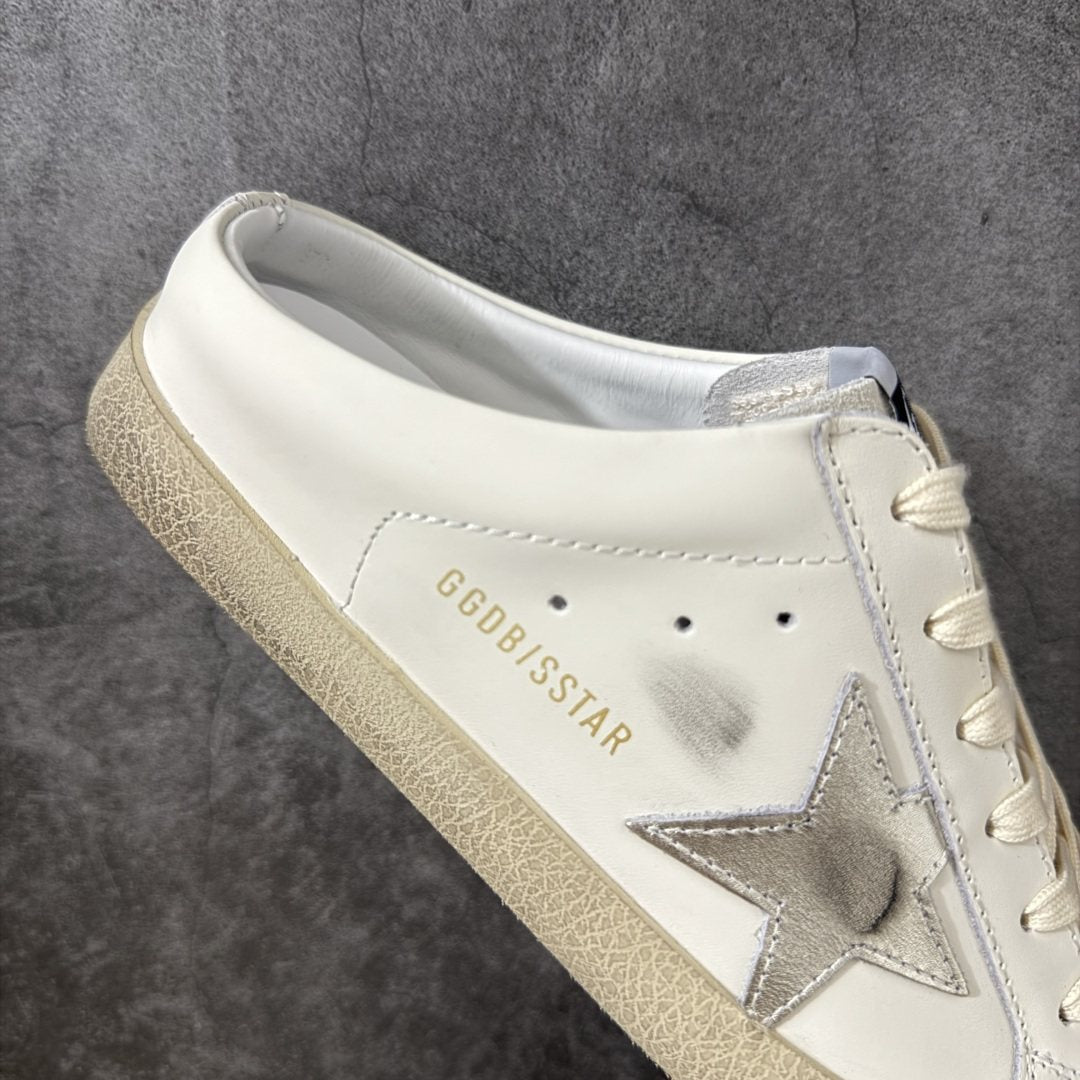Golden Goose Silver Star Sneakers — detail