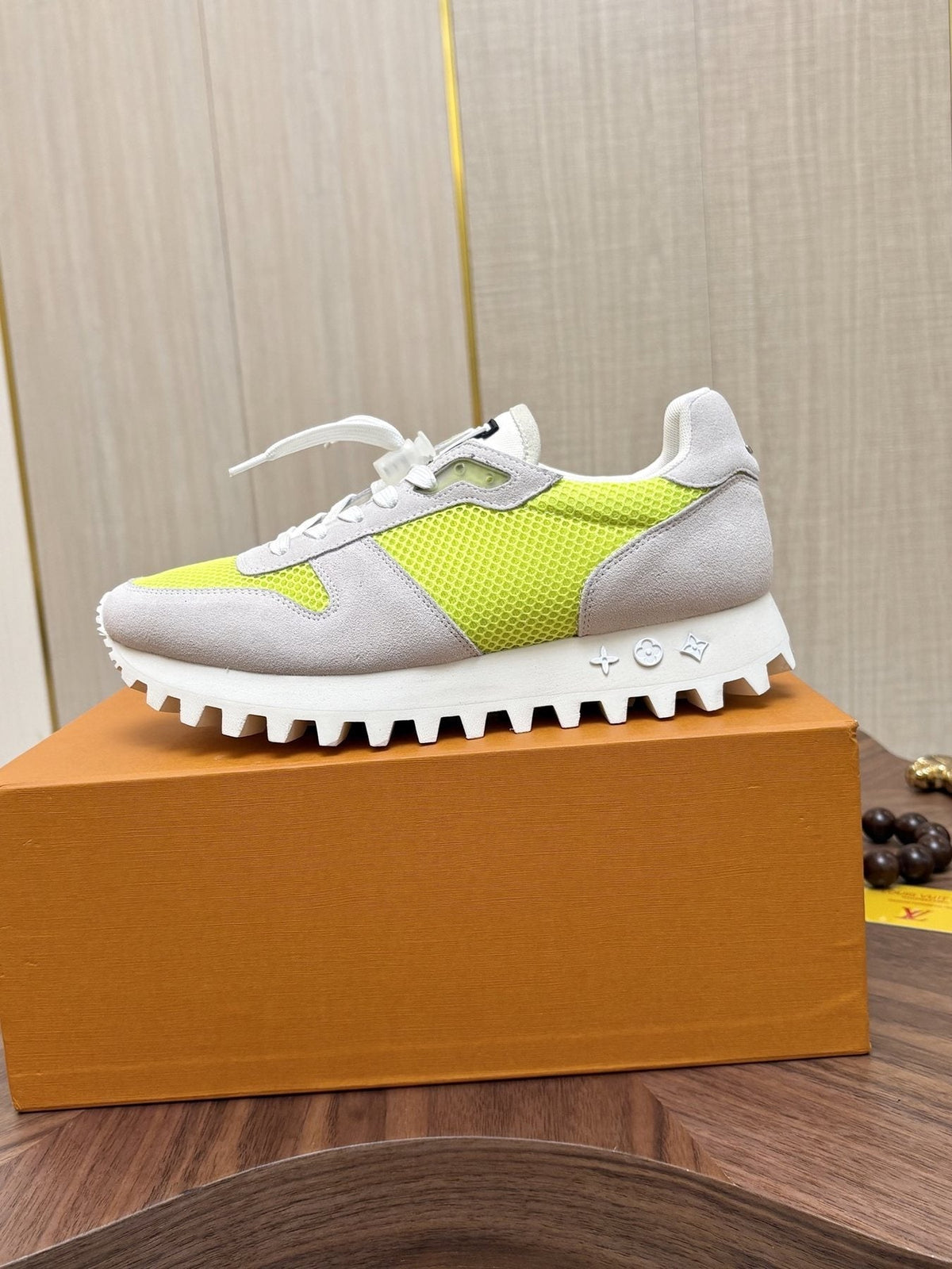 Louis Vuitton Color-Block Low-Top Sneakers — side