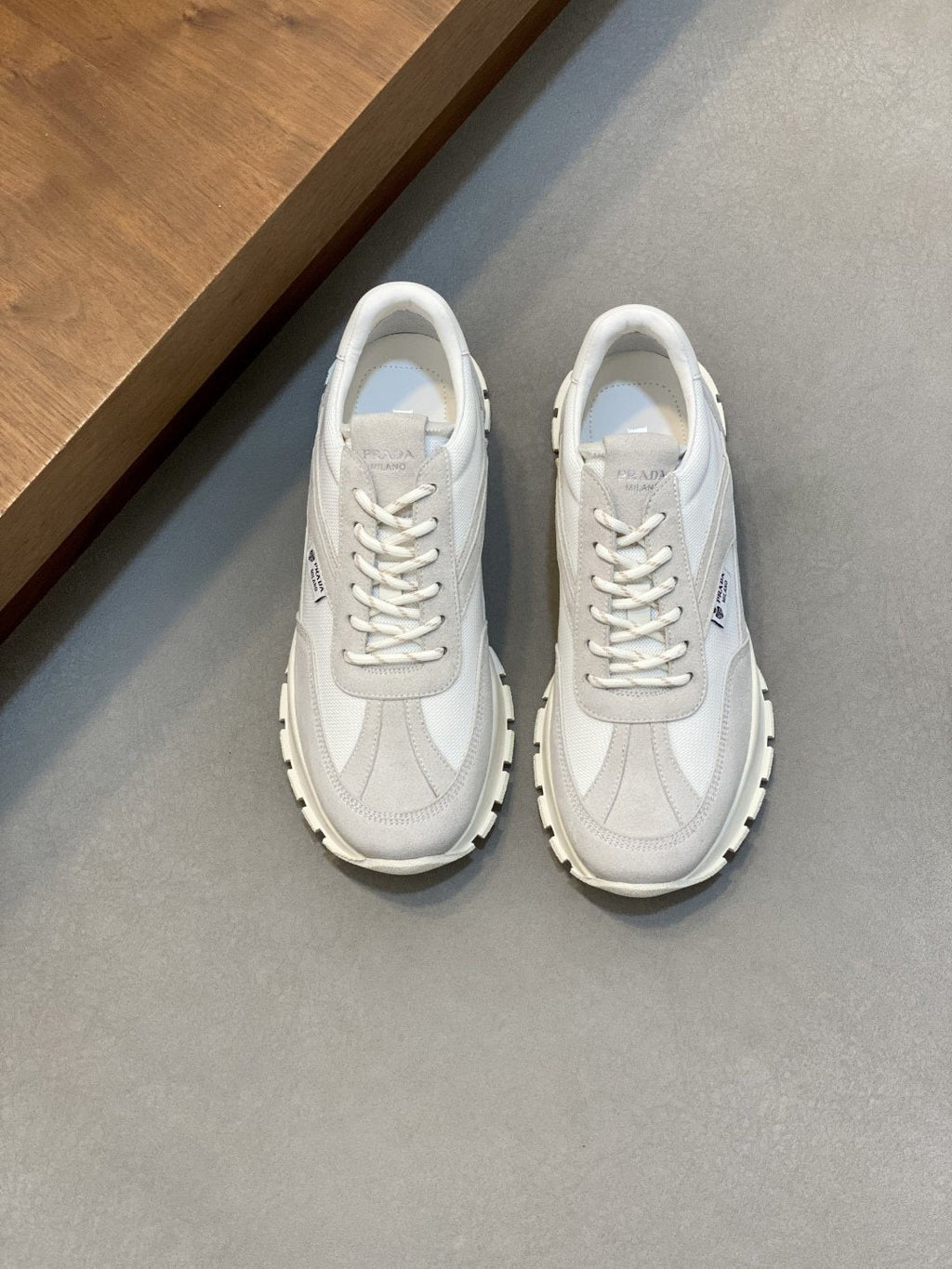 Prada Panel Low-Top Sneakers — front
