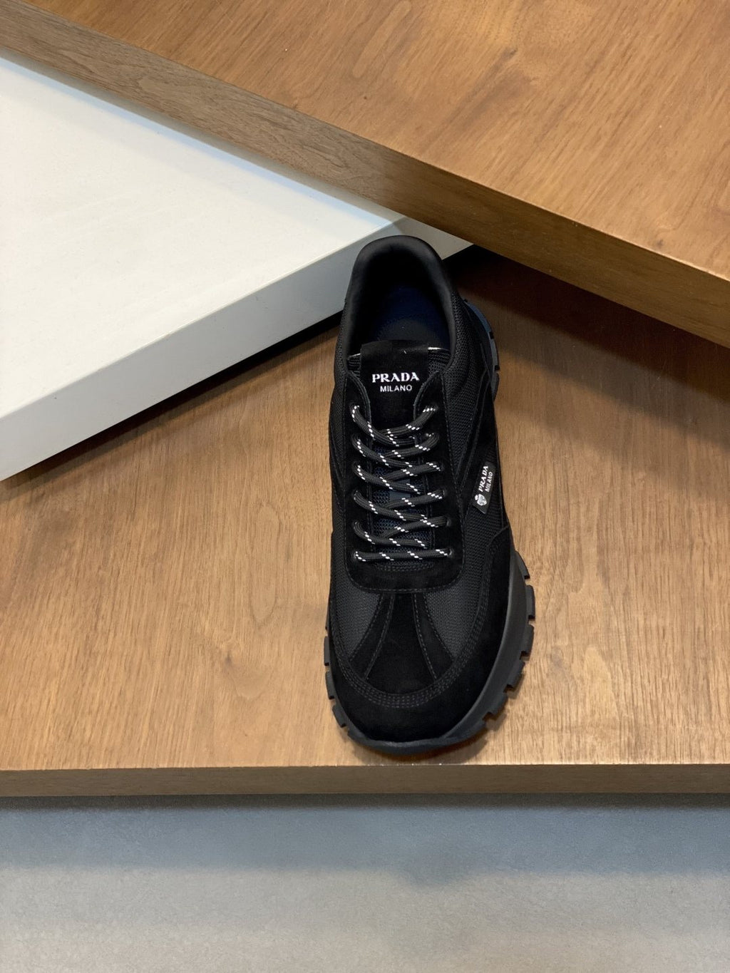 Prada Panel Low-Top Sneakers — front