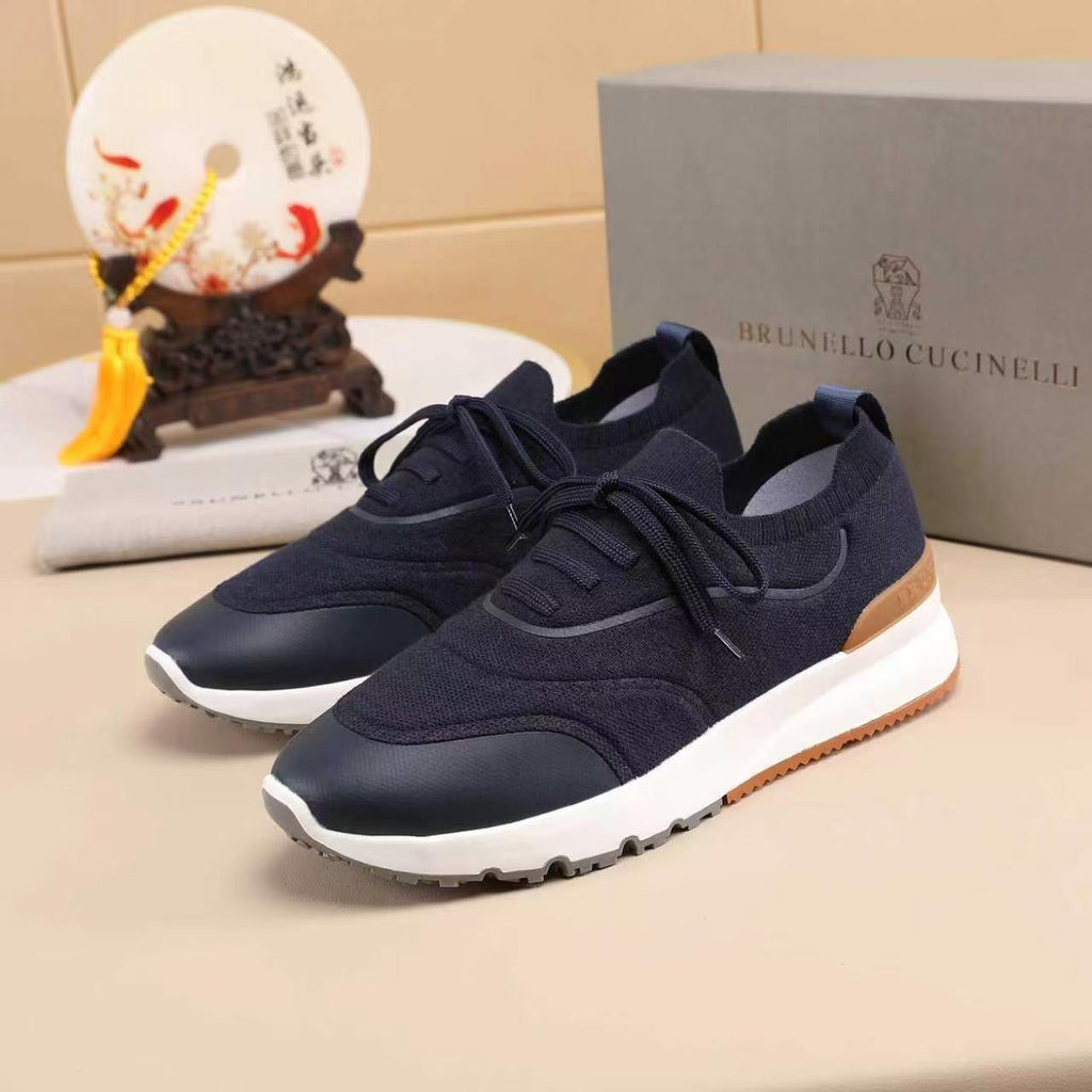 Brunello Cucinelli Panel Low-Top Sneakers — hero