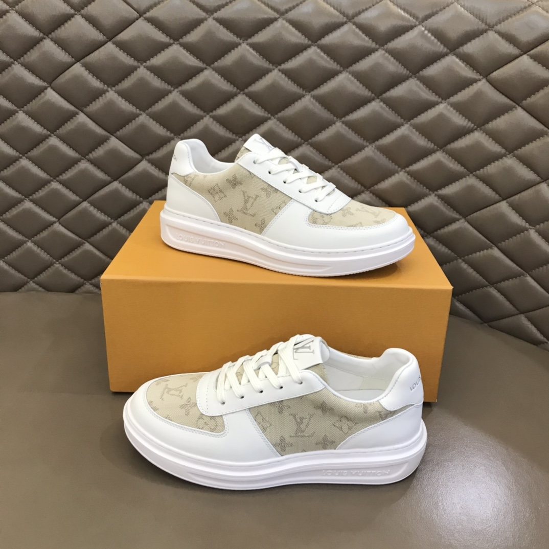 Louis Vuitton Monogram Panel Low-Top Sneakers — hero