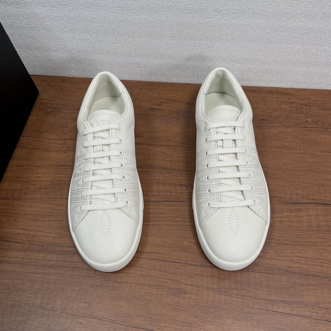 Prada Low-Top Lace-Up Sneakers — front