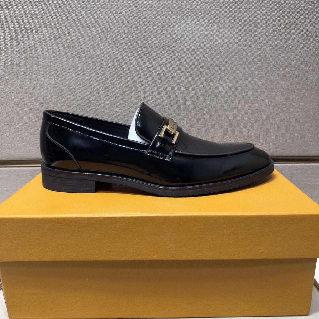 Louis Vuitton Polished Hardware Loafers — front