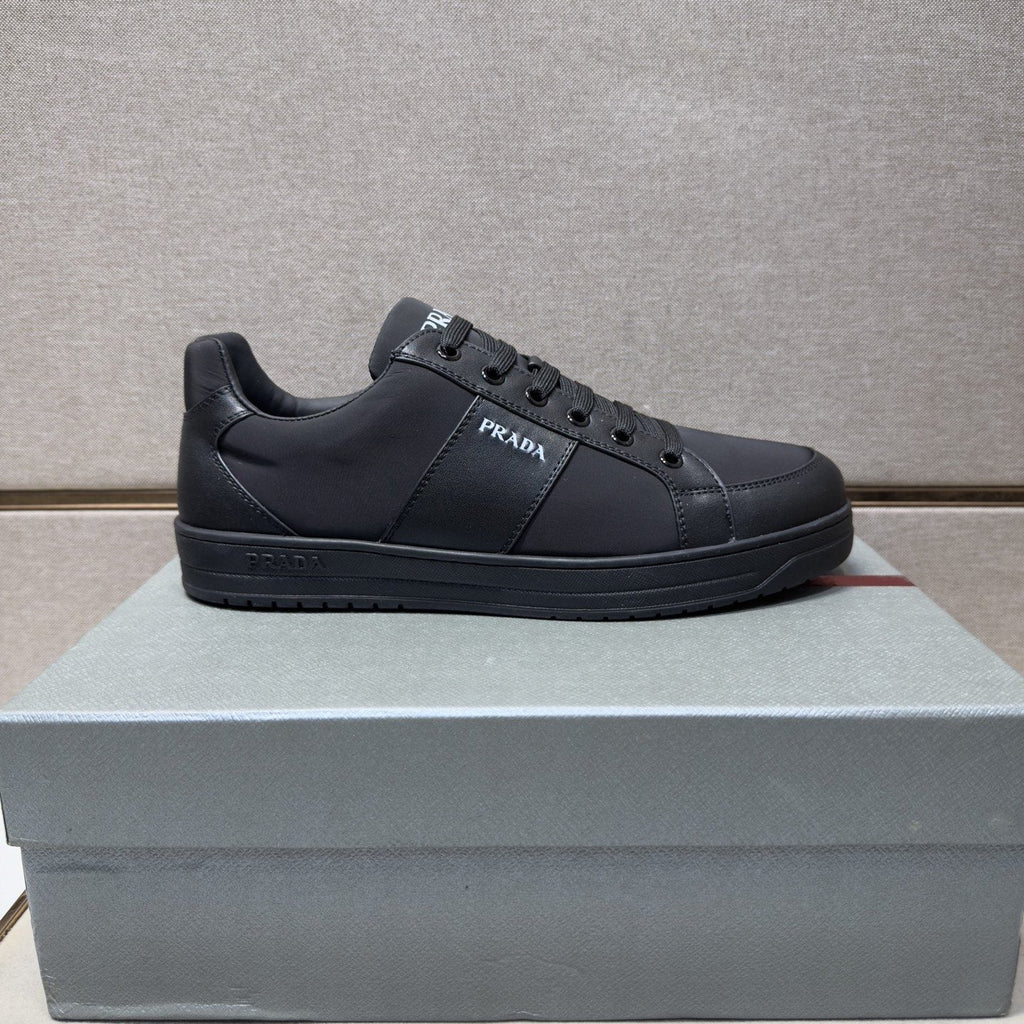 Prada Men's Low-Top Lace-Up Sneakers — side
