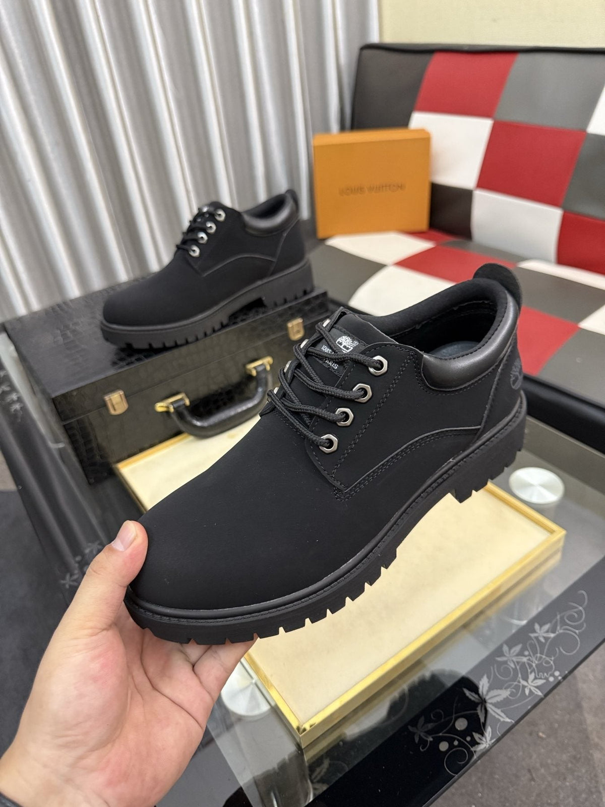 Timberland Lug Sole Lace-Up Shoes — front