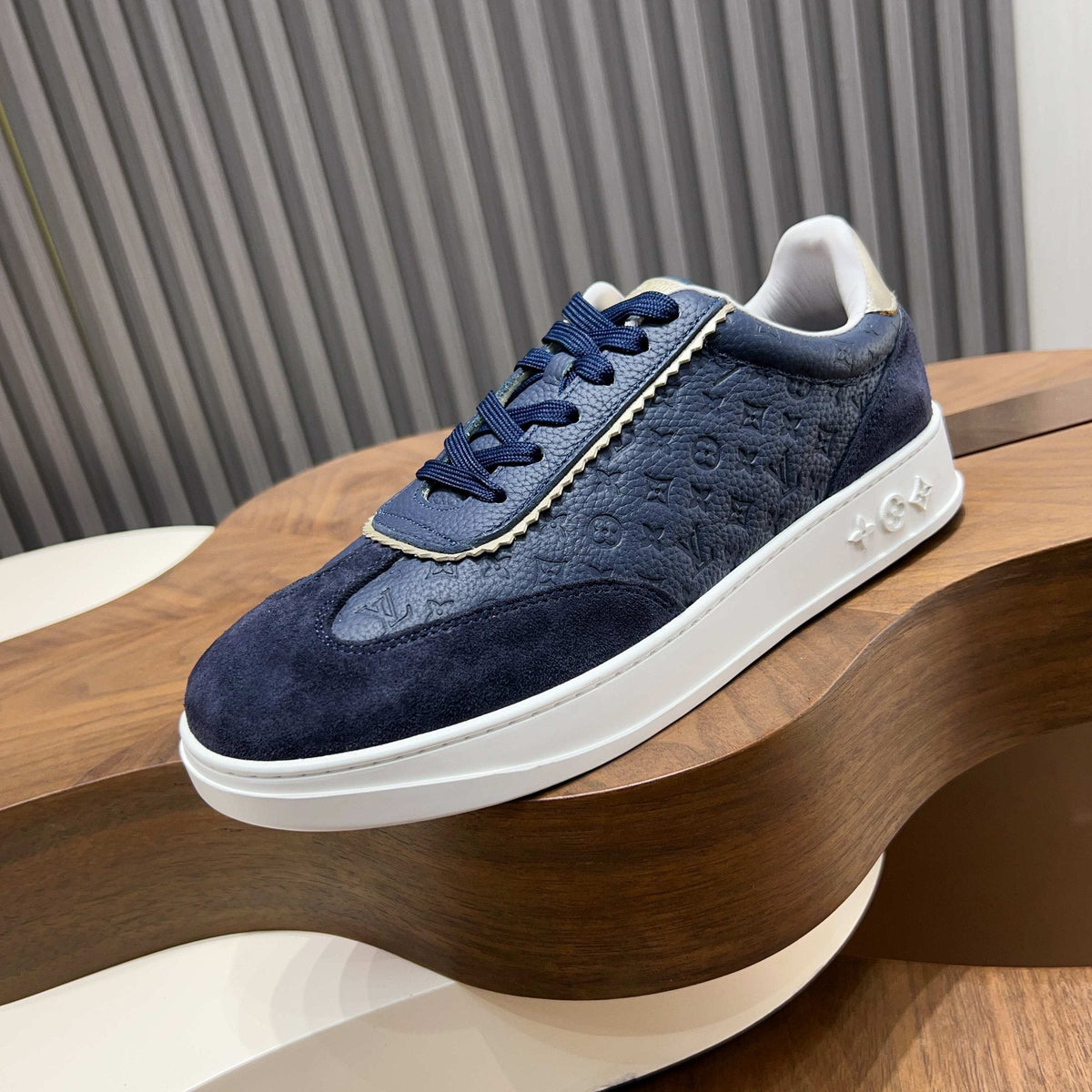 Louis Vuitton Embossed Low-Top Sneakers — hero