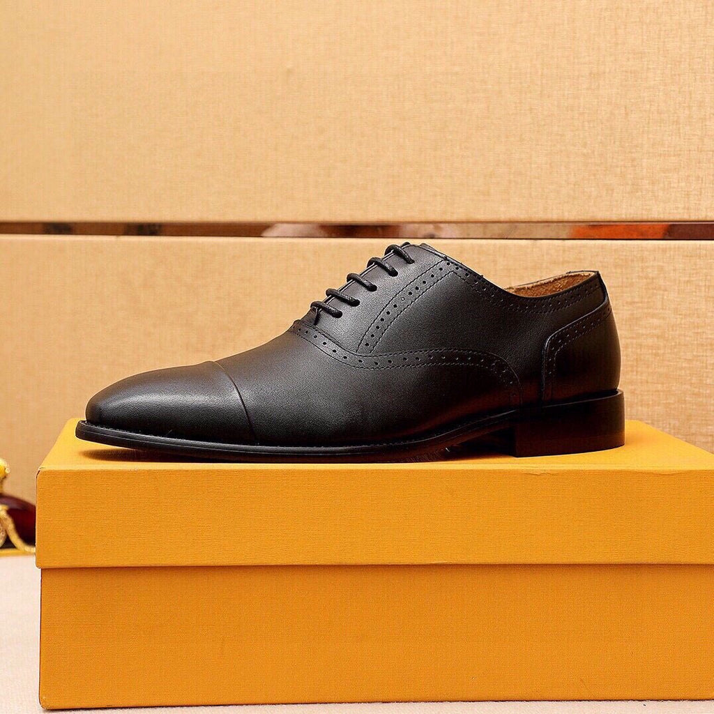 Louis Vuitton Cap-Toe Oxford Dress Shoes — side