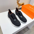 Santoni Men's Knit Lace-Up Sneakers — hero