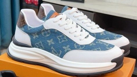 Louis Vuitton Monogram Low-Top Sneakers — front