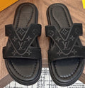 Louis Vuitton Monogram Slide Sandals — hero