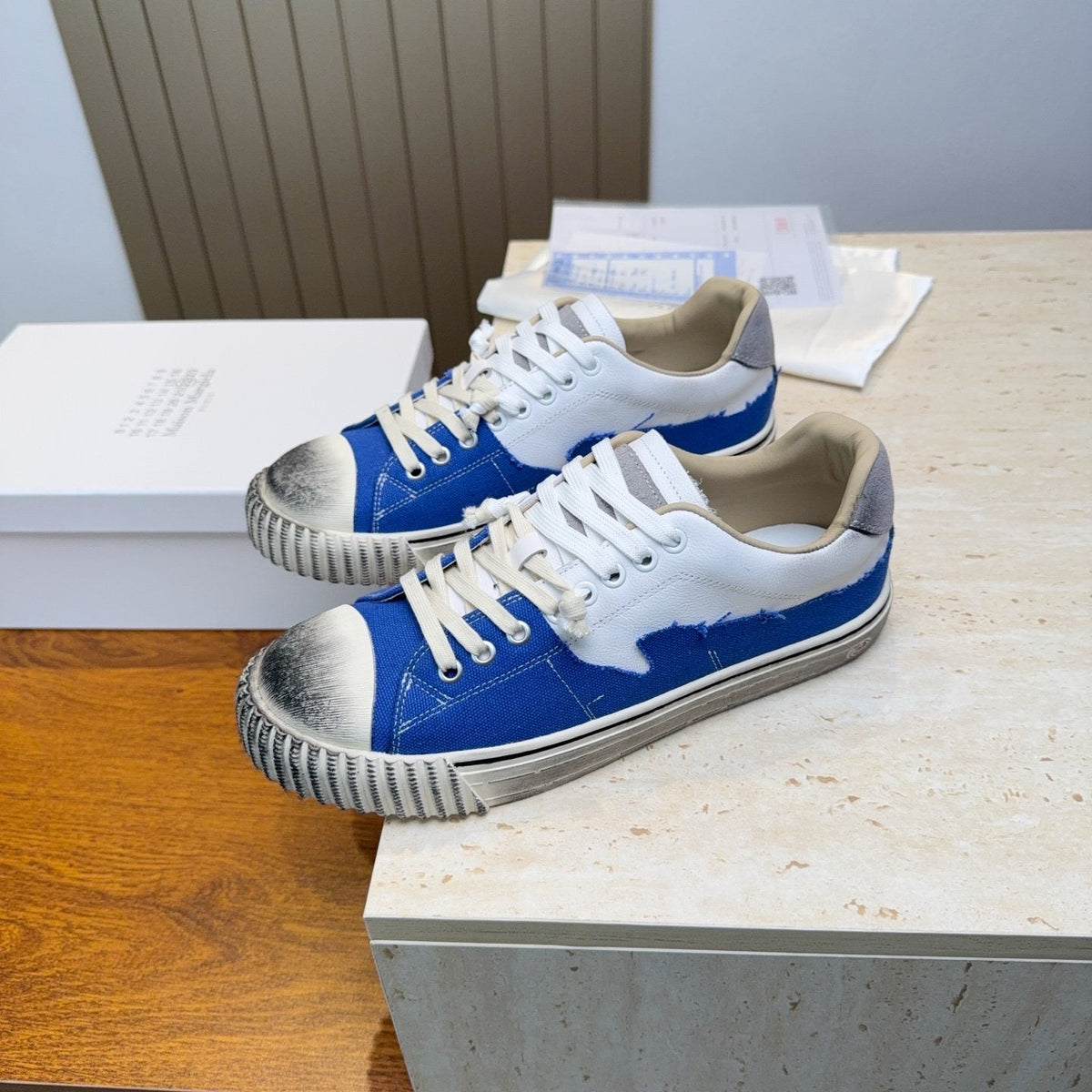 Maison Margiela Panel Low-Top Sneakers — front