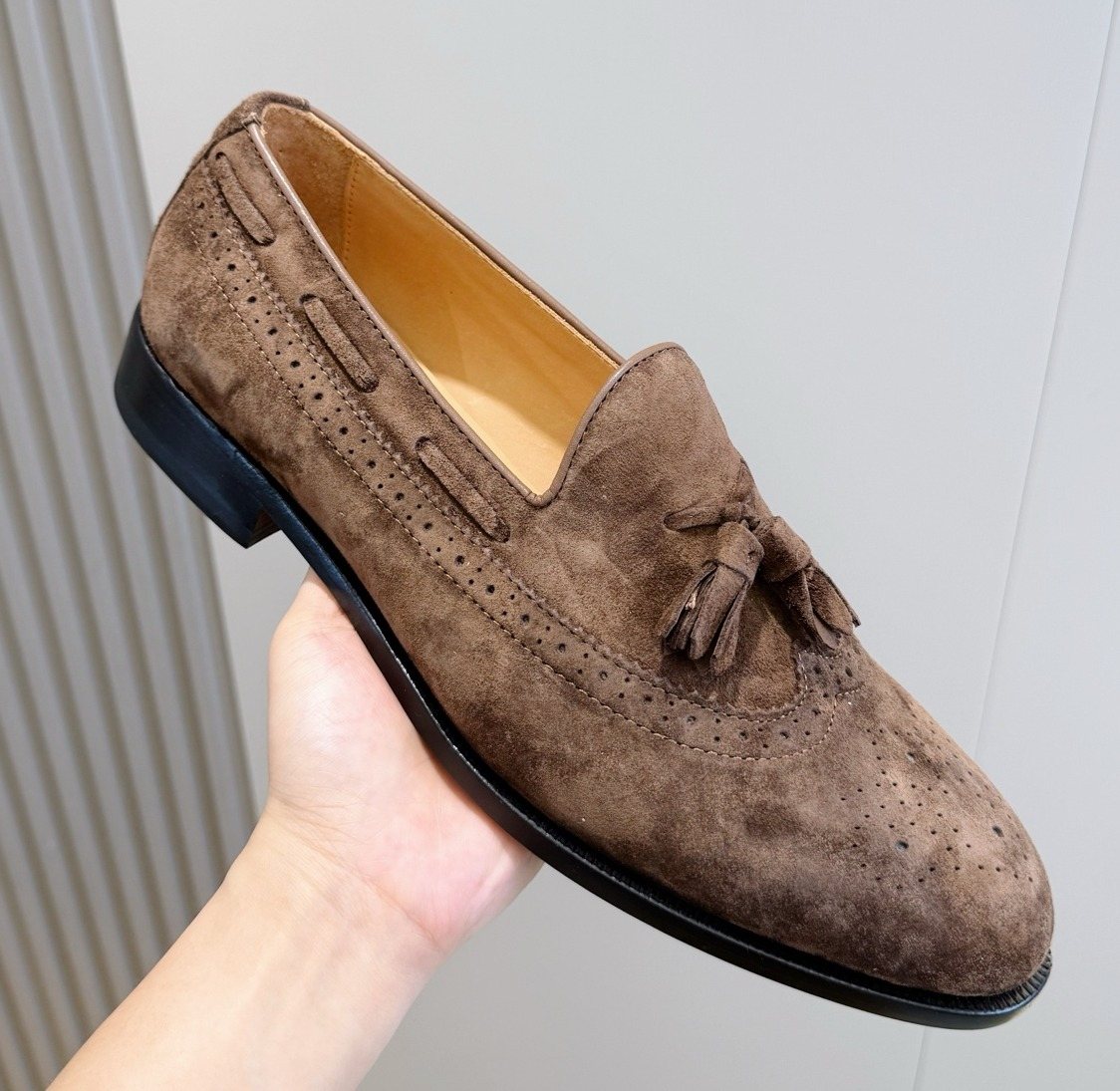 Loro Piana Tassel Loafers — front