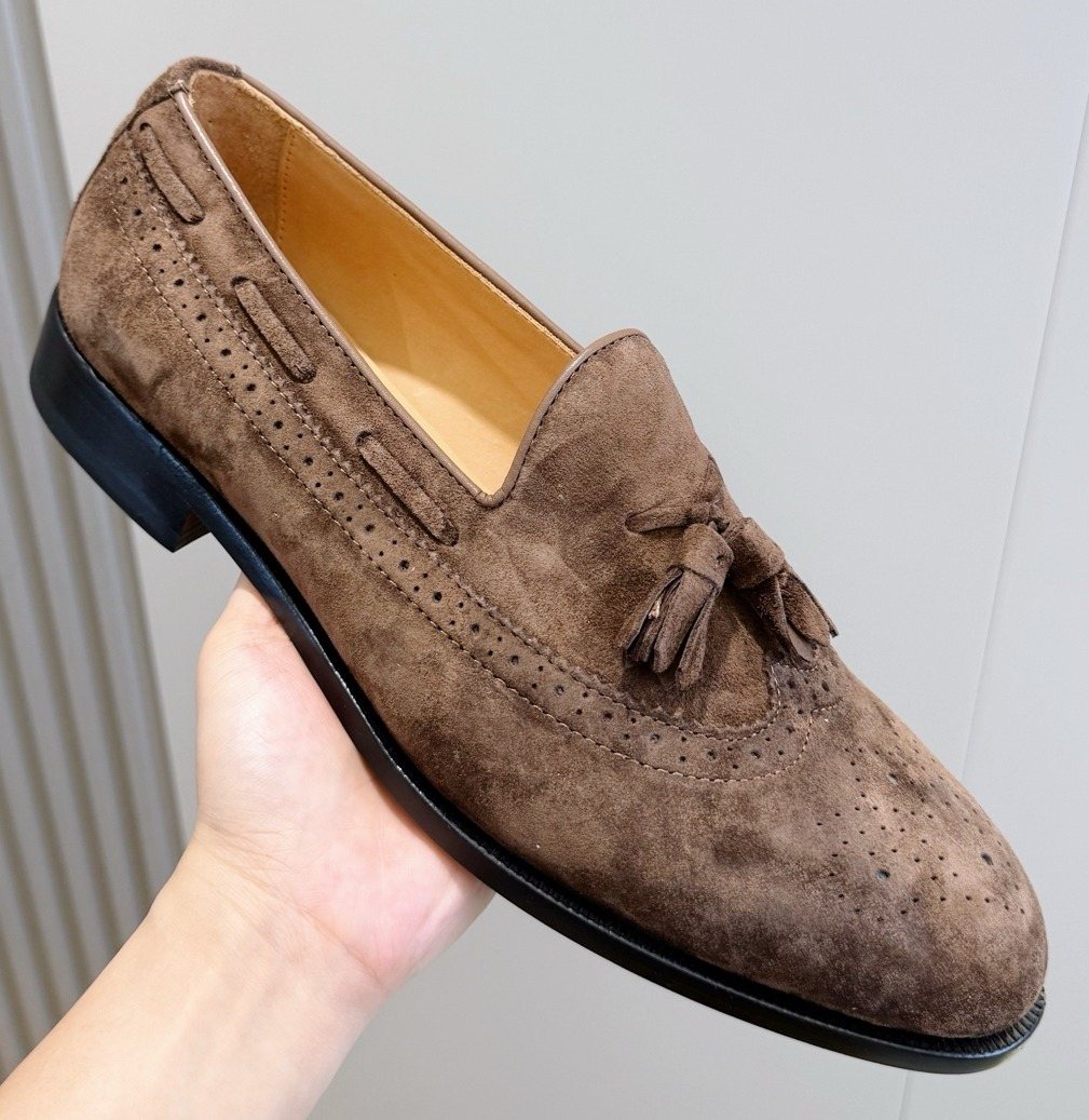 Loro Piana Tassel Loafers — front