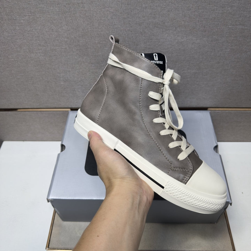 Converse Two-Tone High-Top Sneakers — model