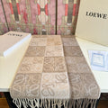 LOEWE Fringed Loop-Motif Scarf — hero