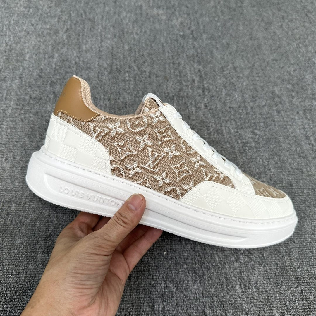 Louis Vuitton Monogram Low-Top Sneakers — side