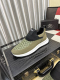 Prada Textured Slip-On Sneakers — hero