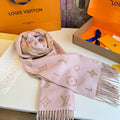 Louis Vuitton Reversible Monogram Wool Scarf — hero