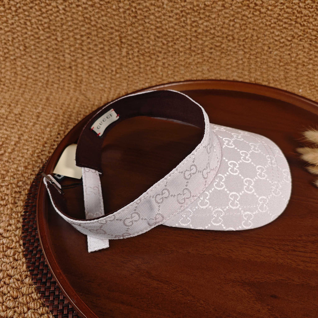 GUCCI GG Monogram Canvas Sun Visor