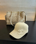 CHANEL Knit Equestrian Cap