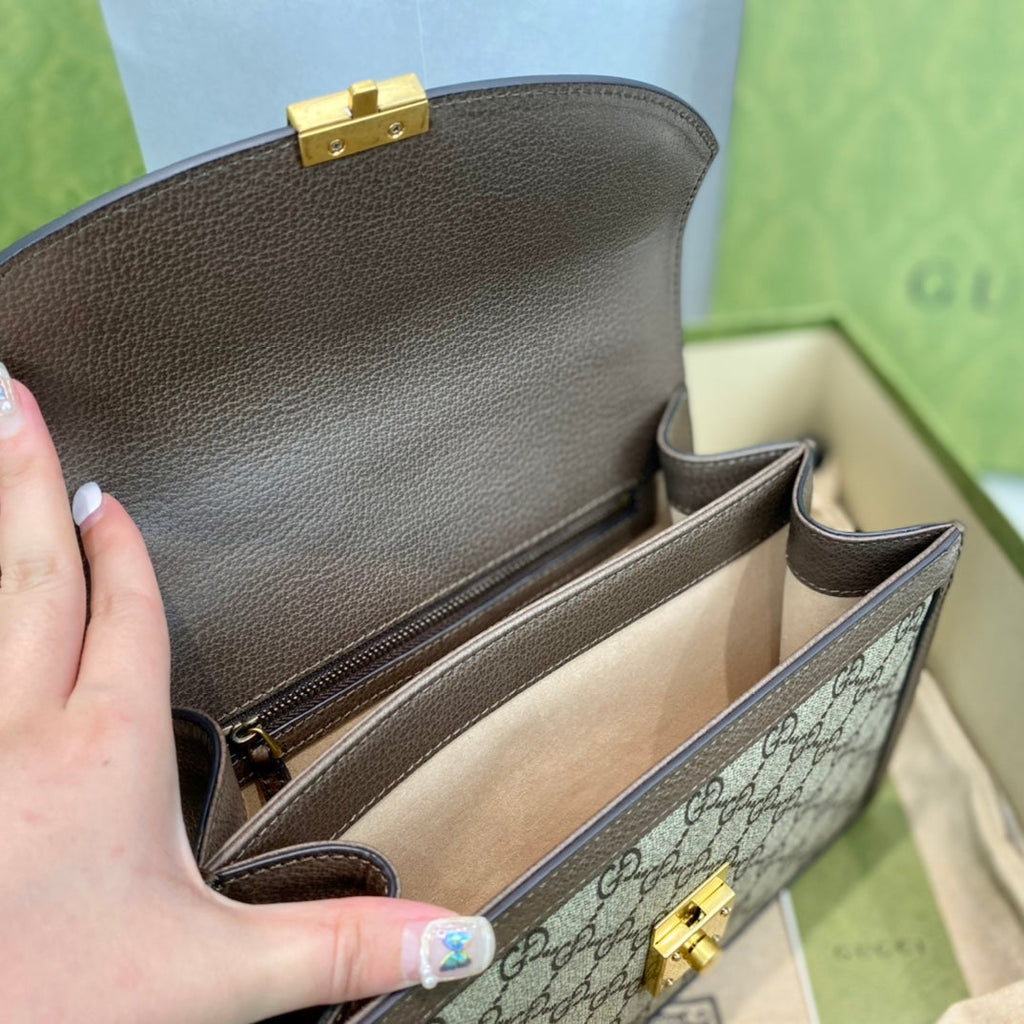 Gucci Ophidia GG Top Handle Bag