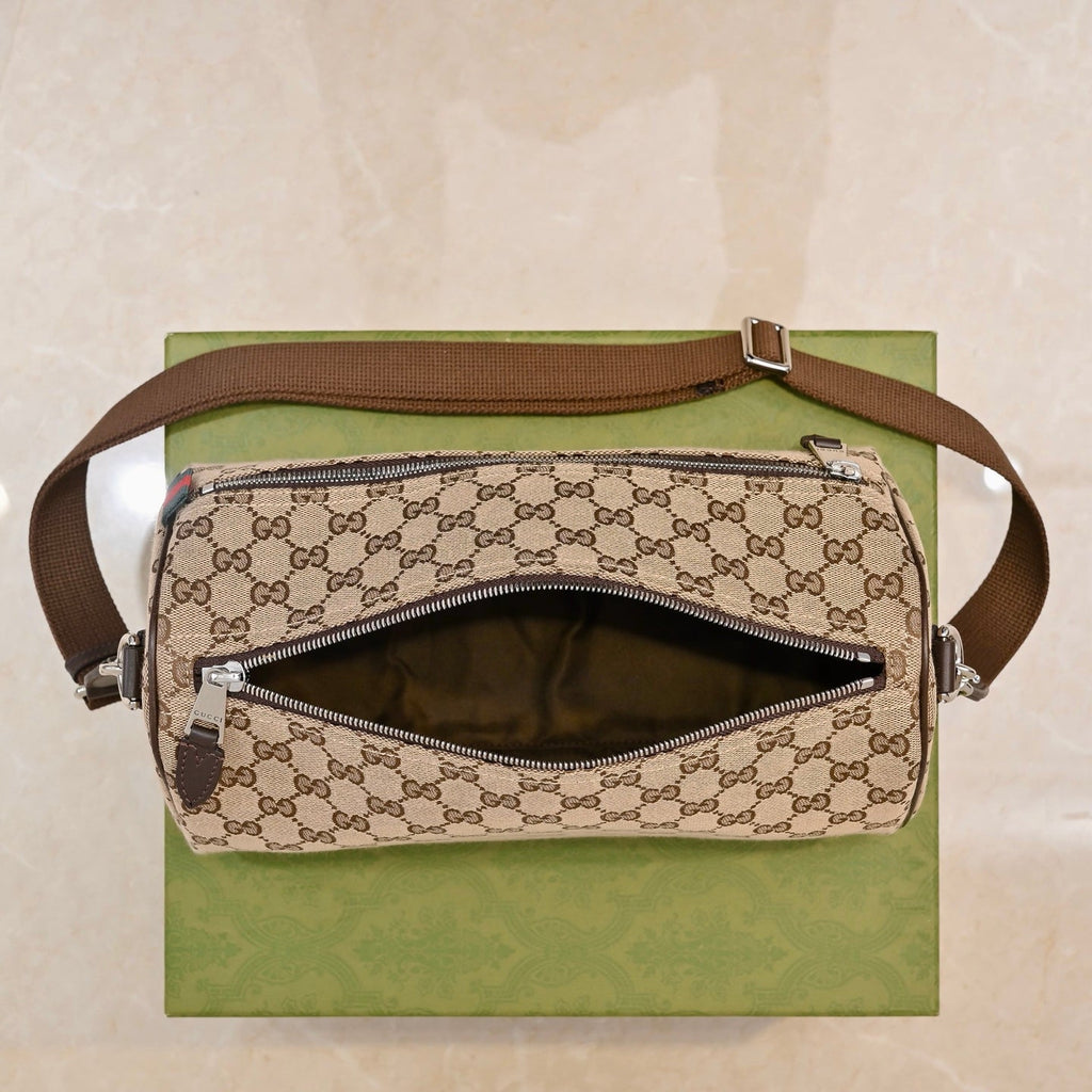Gucci GG Canvas Boston Crossbody Bag – 834455